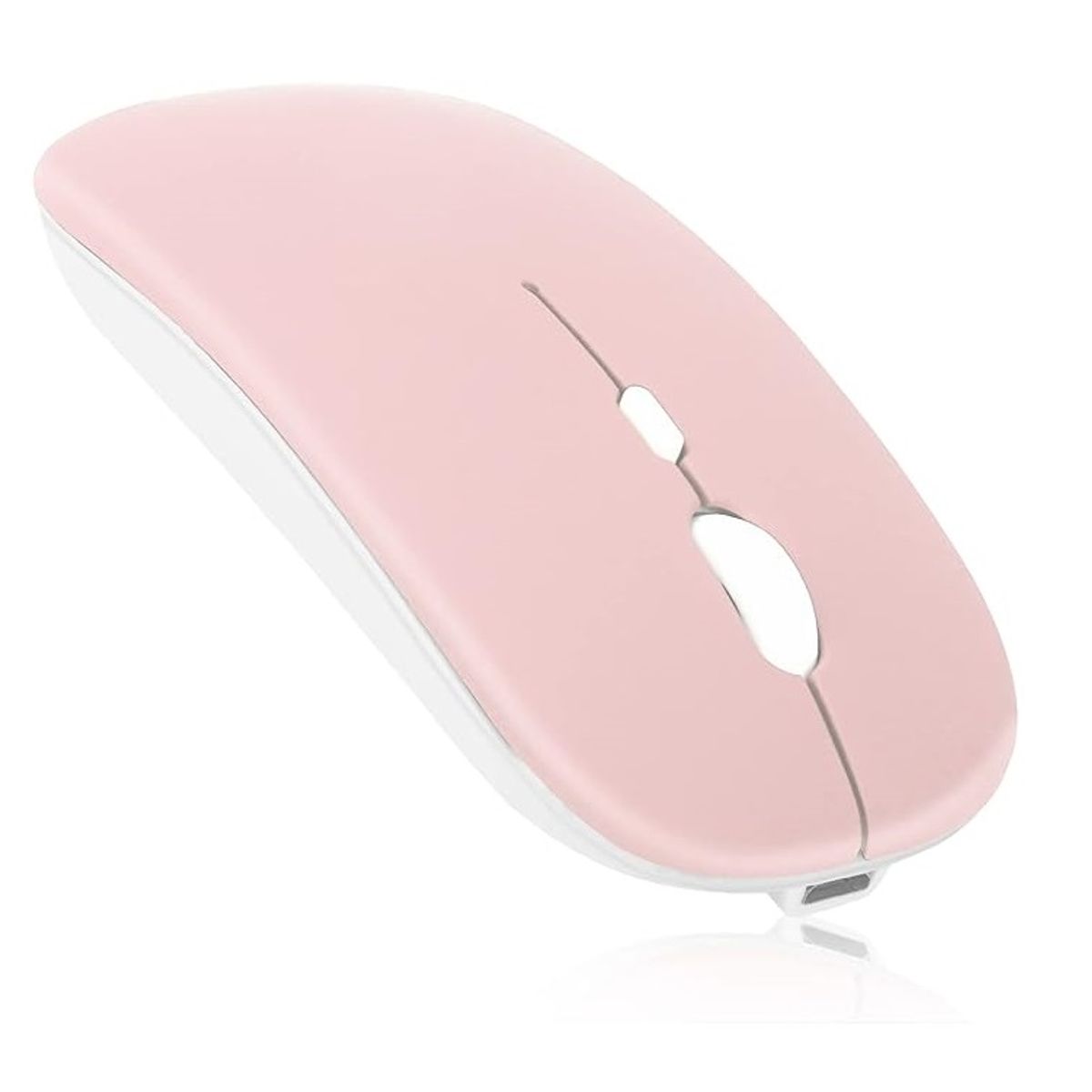 GENERICO - Mouse Inalámbrico Bluetooth Usb Para iPad Notebook Tablet Rosa