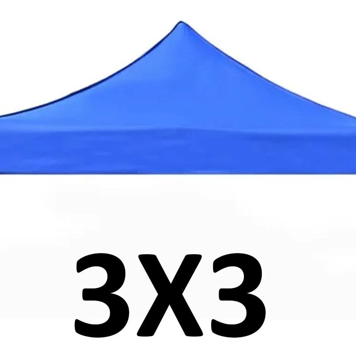 GENERICO - Lona Repuesto para Toldo Plegable 3x3 en Varios Colores