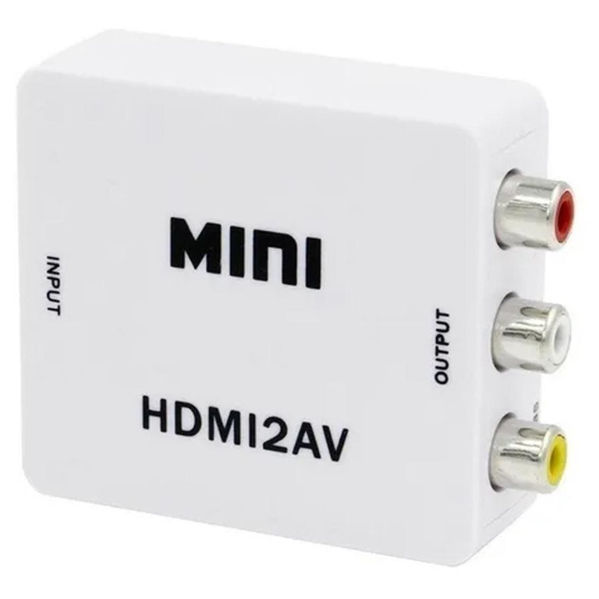 GENERICO - Convertidor HDMI a RCA AV CVBS Video 1080P