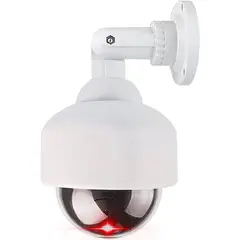 GENERICO - Cámara de Seguridad Simuladora Tipo Domo para Uso Interior y Exterior