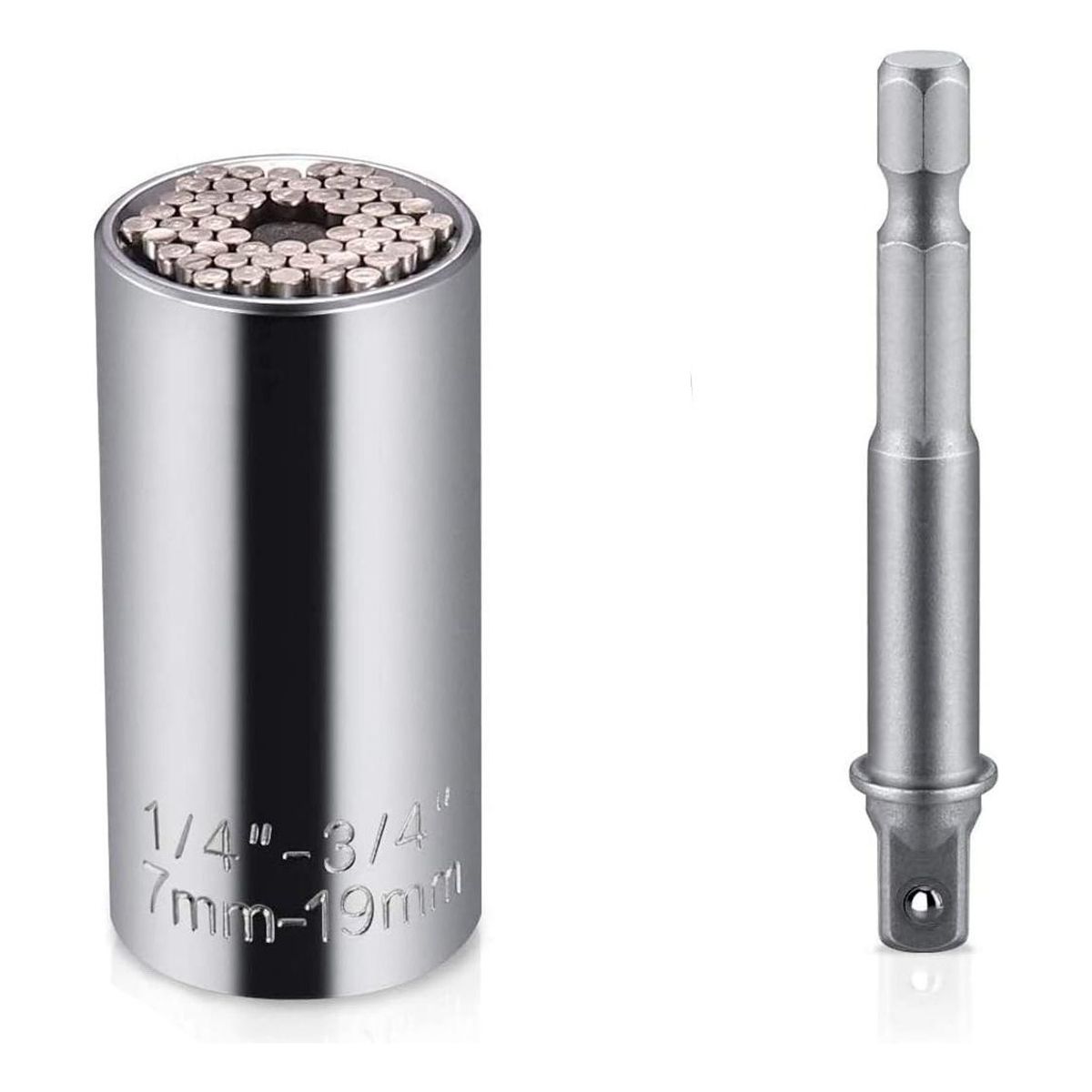 GENERICO - Llave Dado Universal Ajustable para Tuercas 7mm-19mm