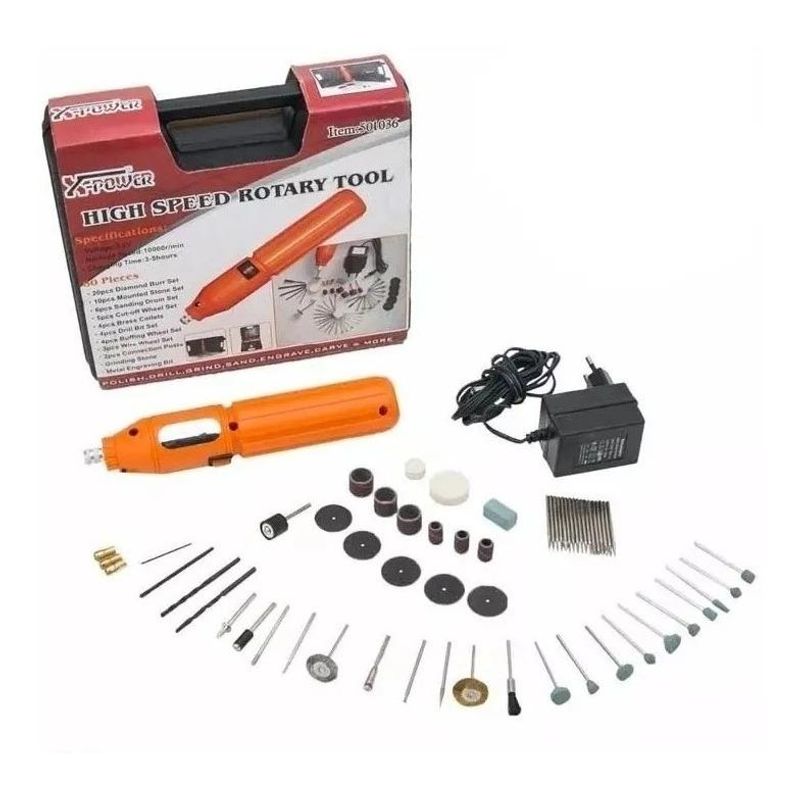 GENERICO - Mini Torno Multifuncional con 60 Accesorios