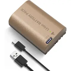 NEEWER - Batería LP-E6P 2400mAh con Puerto Tipo C