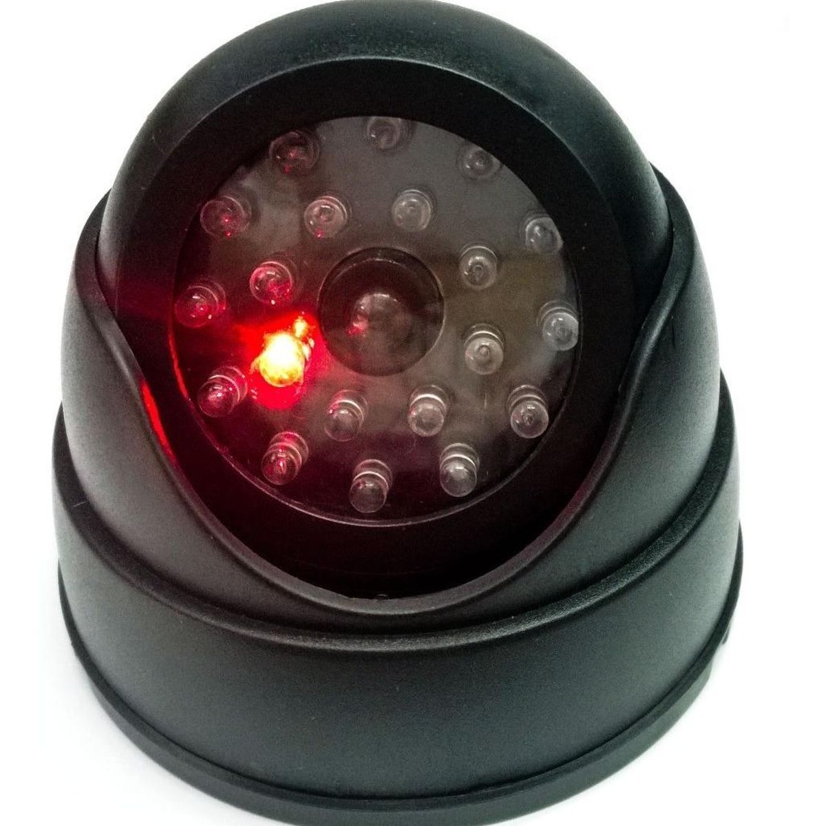 GENERICO - Cámara de Vigilancia Falsa con Luz LED Intermitente