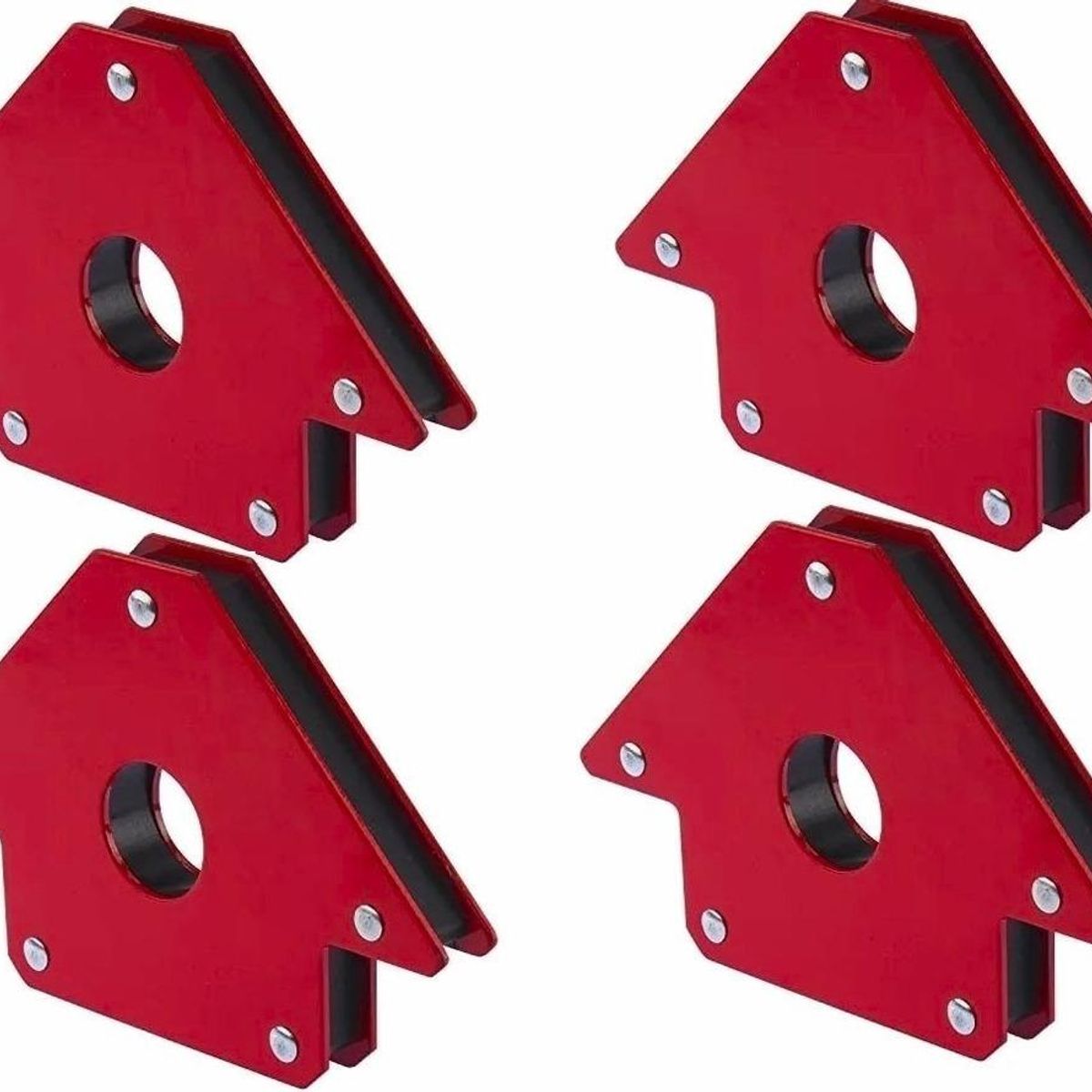 GENERICO - Pack de 4 Escuadras Magnéticas para Soldadura - 110 mm