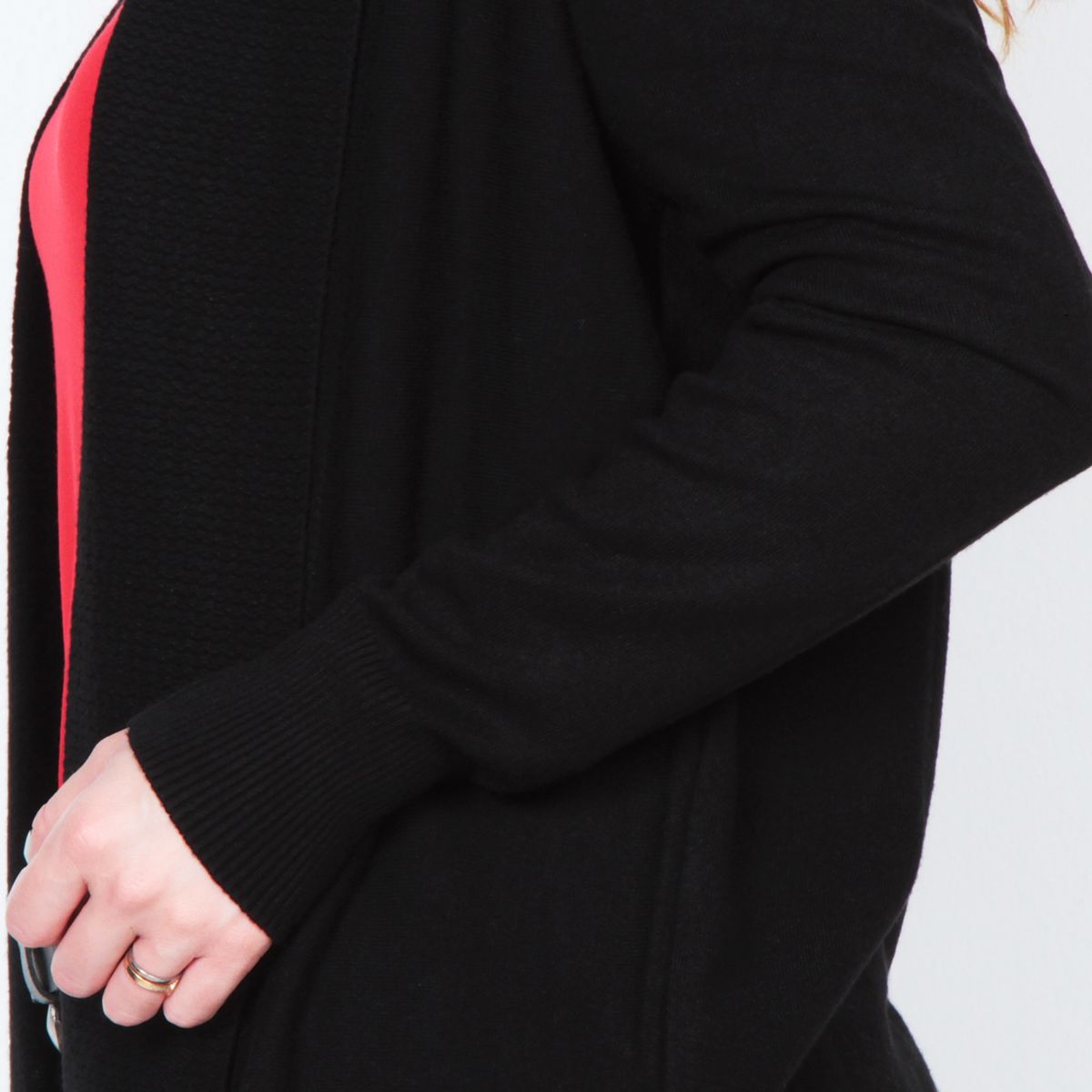 WADOS - CHALECO MANGA LARGA SOLIDO