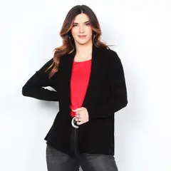 WADOS - CHALECO MANGA LARGA SOLIDO