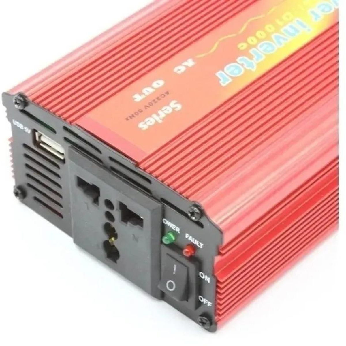 GENERICO - Convertidor de Corriente 300W 12V a 110V para Automóviles
