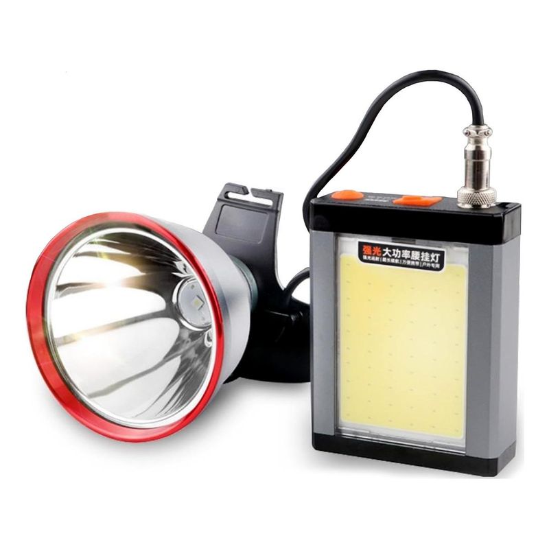 GENERICO - Foco LED Recargable Resistente al Agua con Largo Alcance