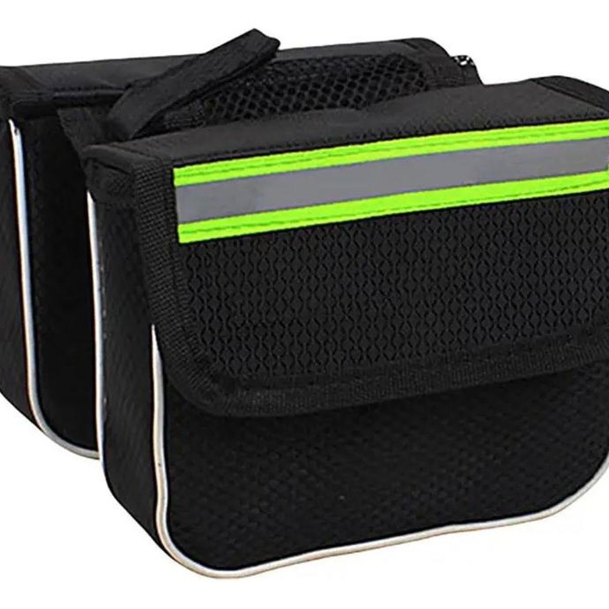 GENERICO - Bolso Mini Alforja para Bicicleta con Reflectantes