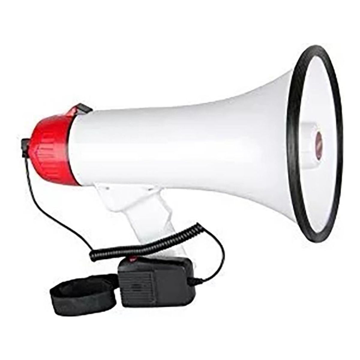 GENERICO - Megáfono Portátil 25W con Grabador y Alcance de 400m