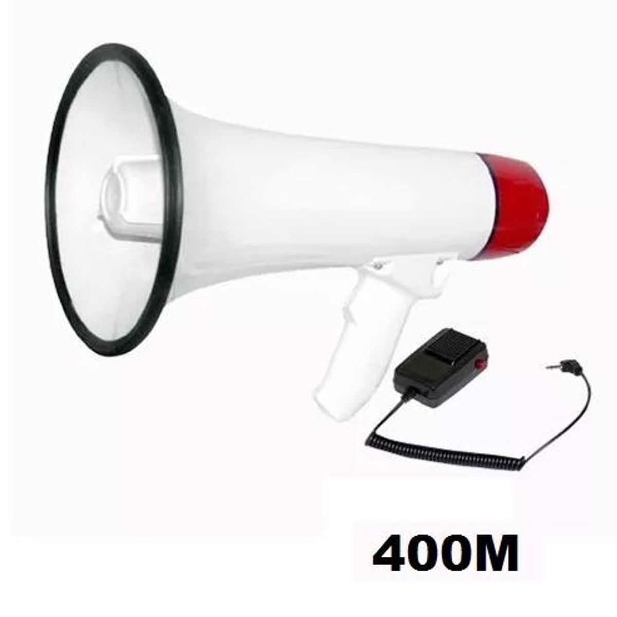 GENERICO - Megáfono Portátil 25W con Grabador y Alcance de 400m