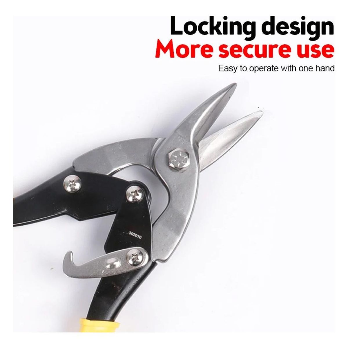 GENERICO - Tijera de Aviación para Corte de Chapa 255 cm