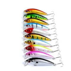 GENERICO - Pack de 10 Señuelos 72cm para Pesca de Lenguado