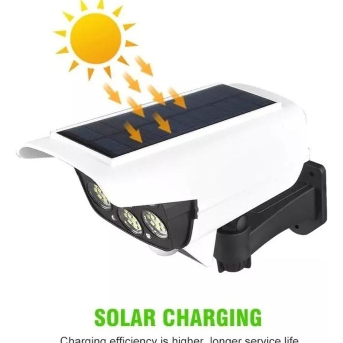 GENERICO - Lámpara Solar LED con Sensor de Movimiento y Control Remoto