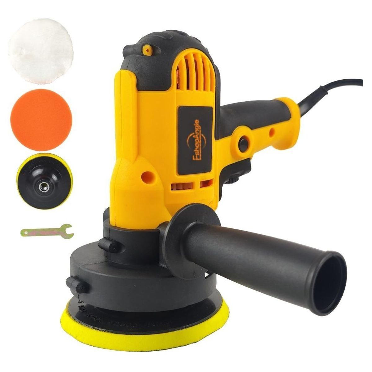 GENERICO - Pulidora Eléctrica 700W con Velocidad Ajustable 125mm