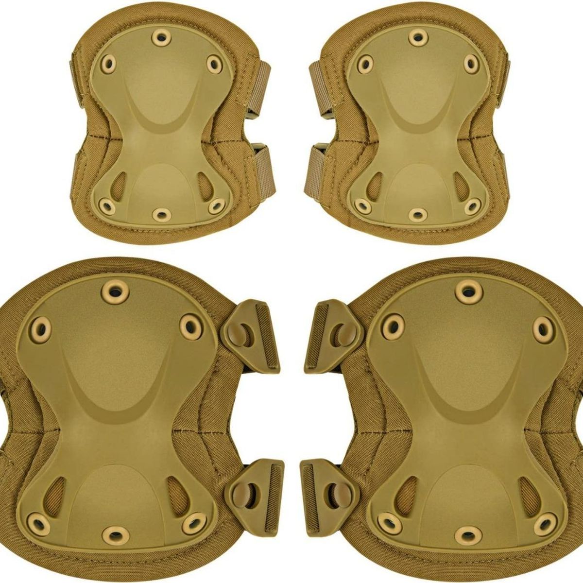 GENERICO - Rodilleras y Coderas Tácticas para Paintball