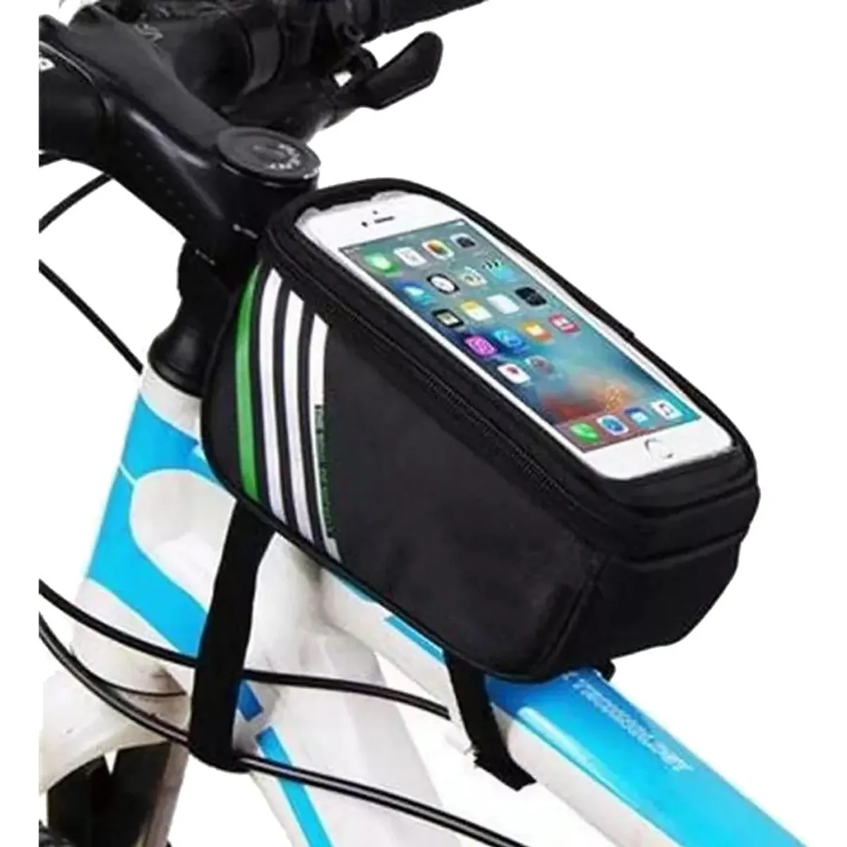 GENERICO - Bolso Porta Celular para Bicicleta con Pantalla Táctil