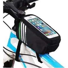 GENERICO - Bolso Porta Celular para Bicicleta con Pantalla Táctil