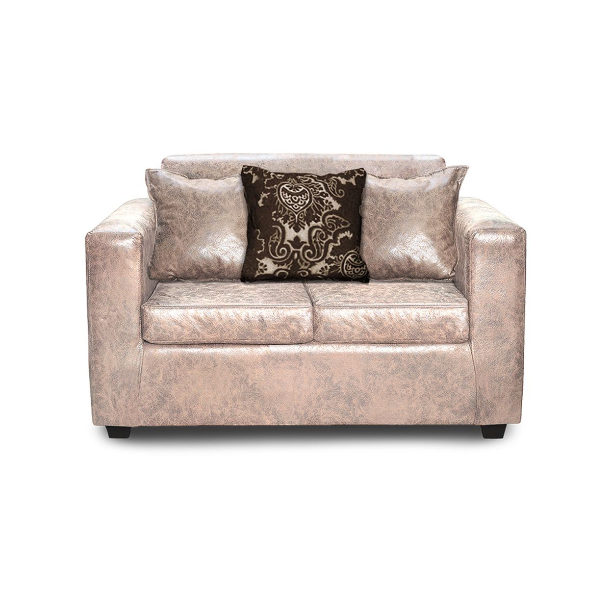 ADONIS LEUDH - Sofá 2 Personas Ezeiza Envejecido Beige