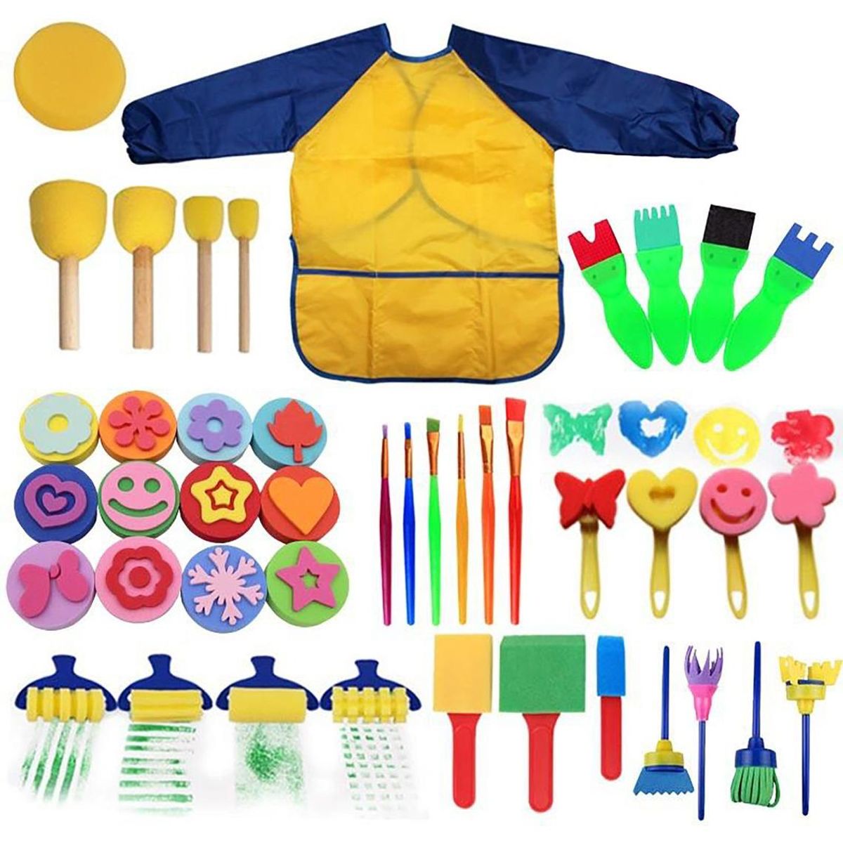 GENERICO - Set de Arte Infantil 43 Piezas para Pintura y Manualidades