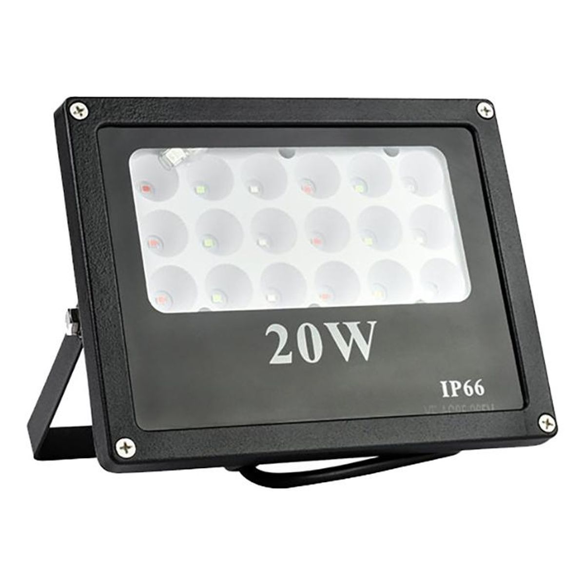 GENERICO - Foco Reflector LED 20W Blanco IP66 para Exteriores