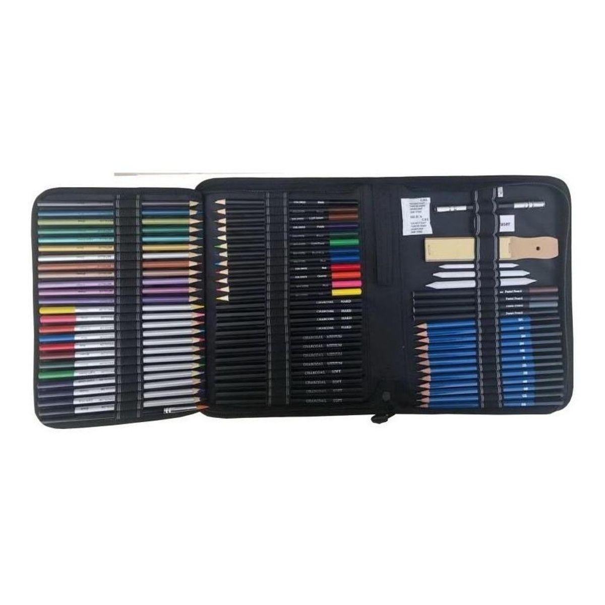 GENERICO - Estuche Profesional de 72 Lápices de Colores para Dibujo