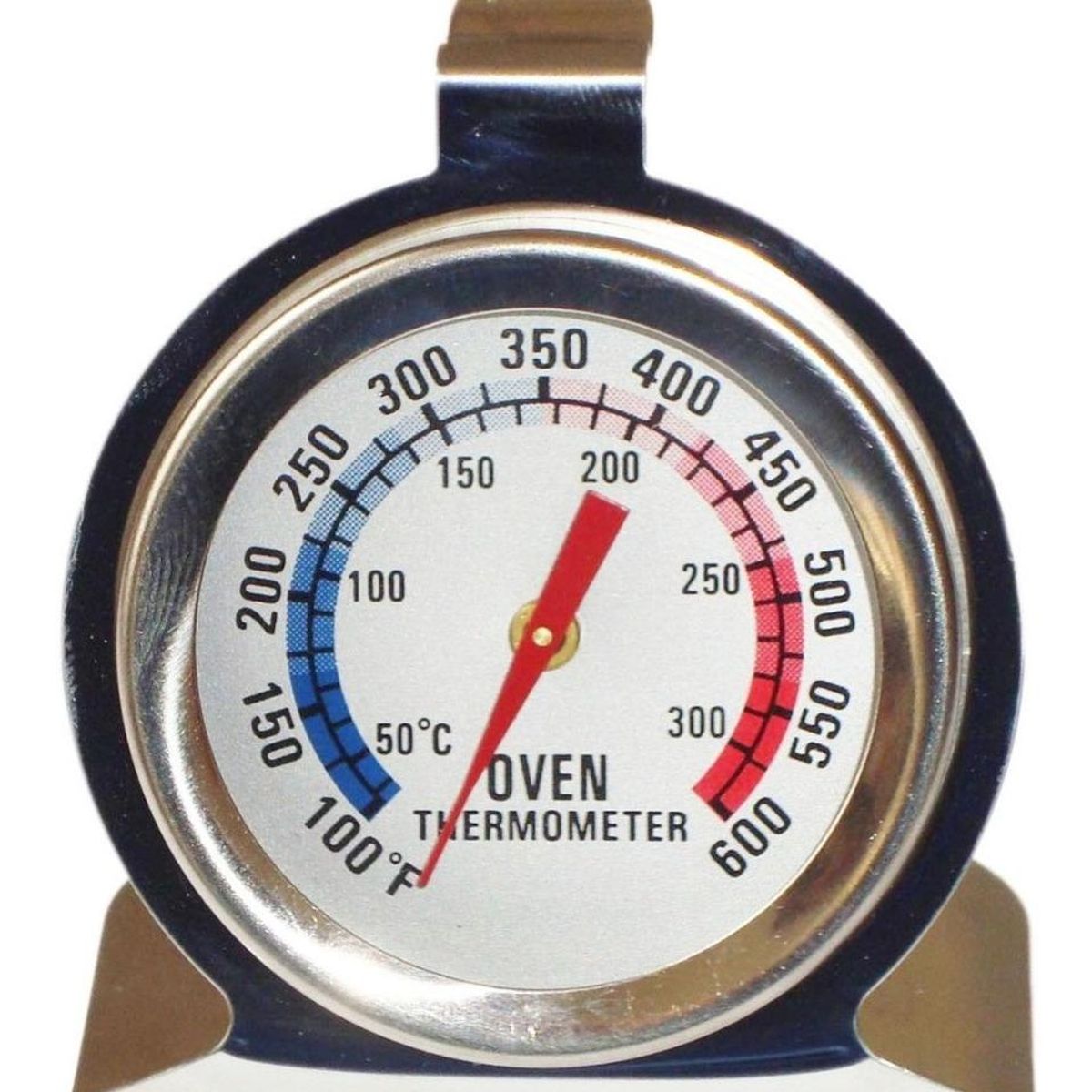 GENERICO - Termómetro de Acero Inoxidable para Horno y Parrilla