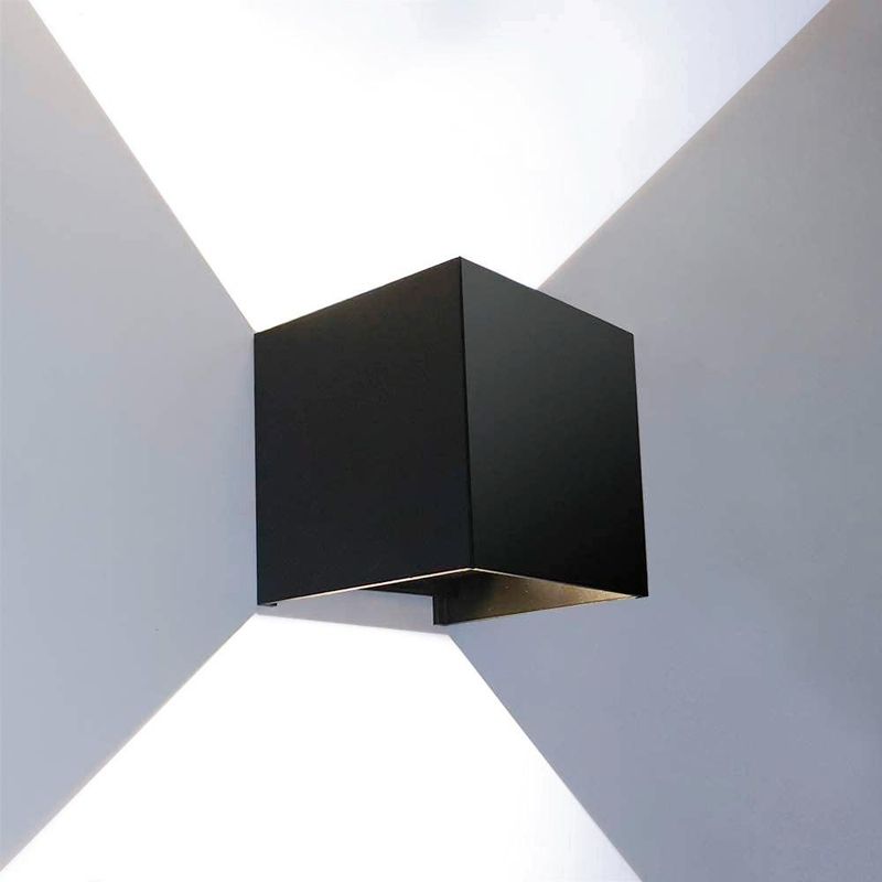 GENERICO - Foco LED Cálido para Aplique en Pared Exterior
