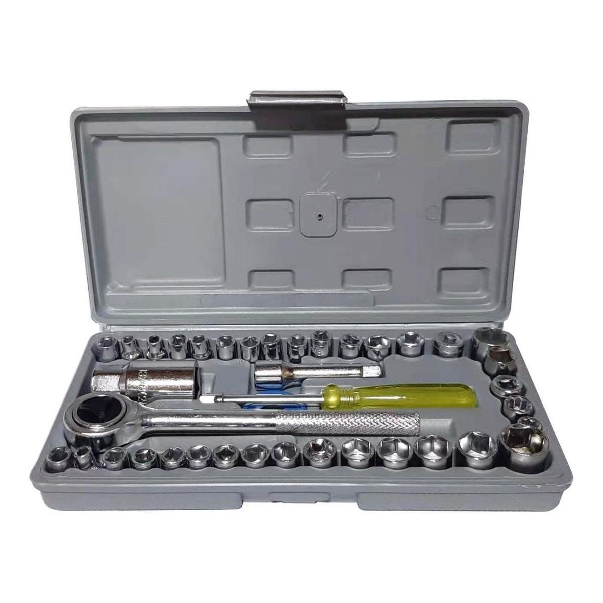 GENERICO - Juego de Dados y Llave Chicharra - 40 Piezas