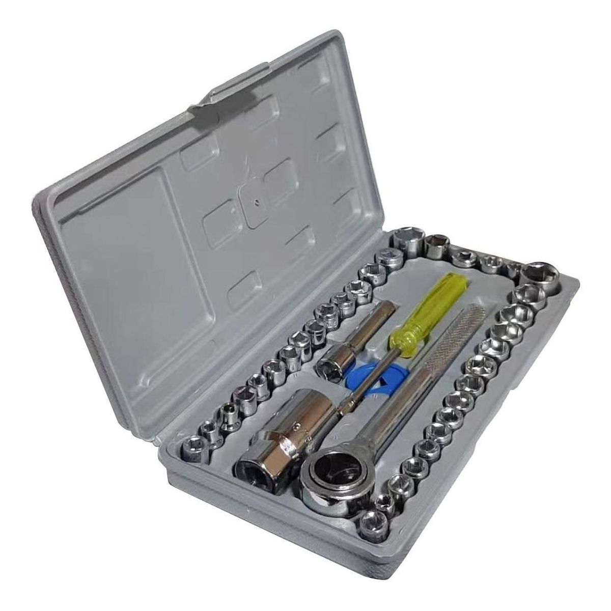 GENERICO - Juego de Dados y Llave Chicharra - 40 Piezas