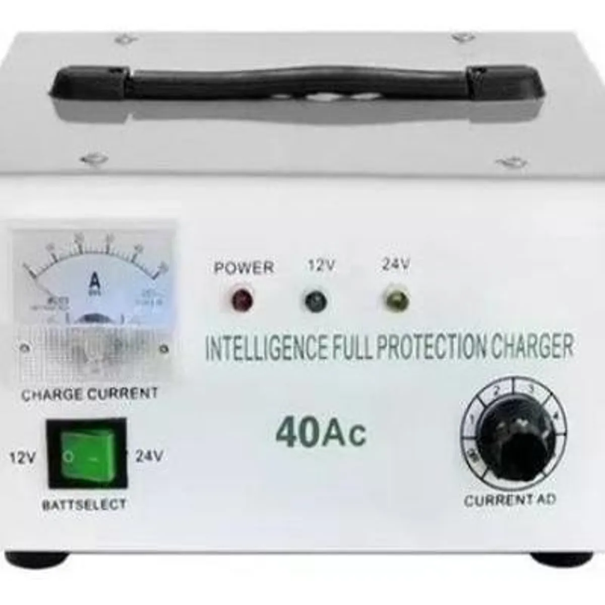 GENERICO - Cargador de Baterías 12V24V 40Amp con Protección