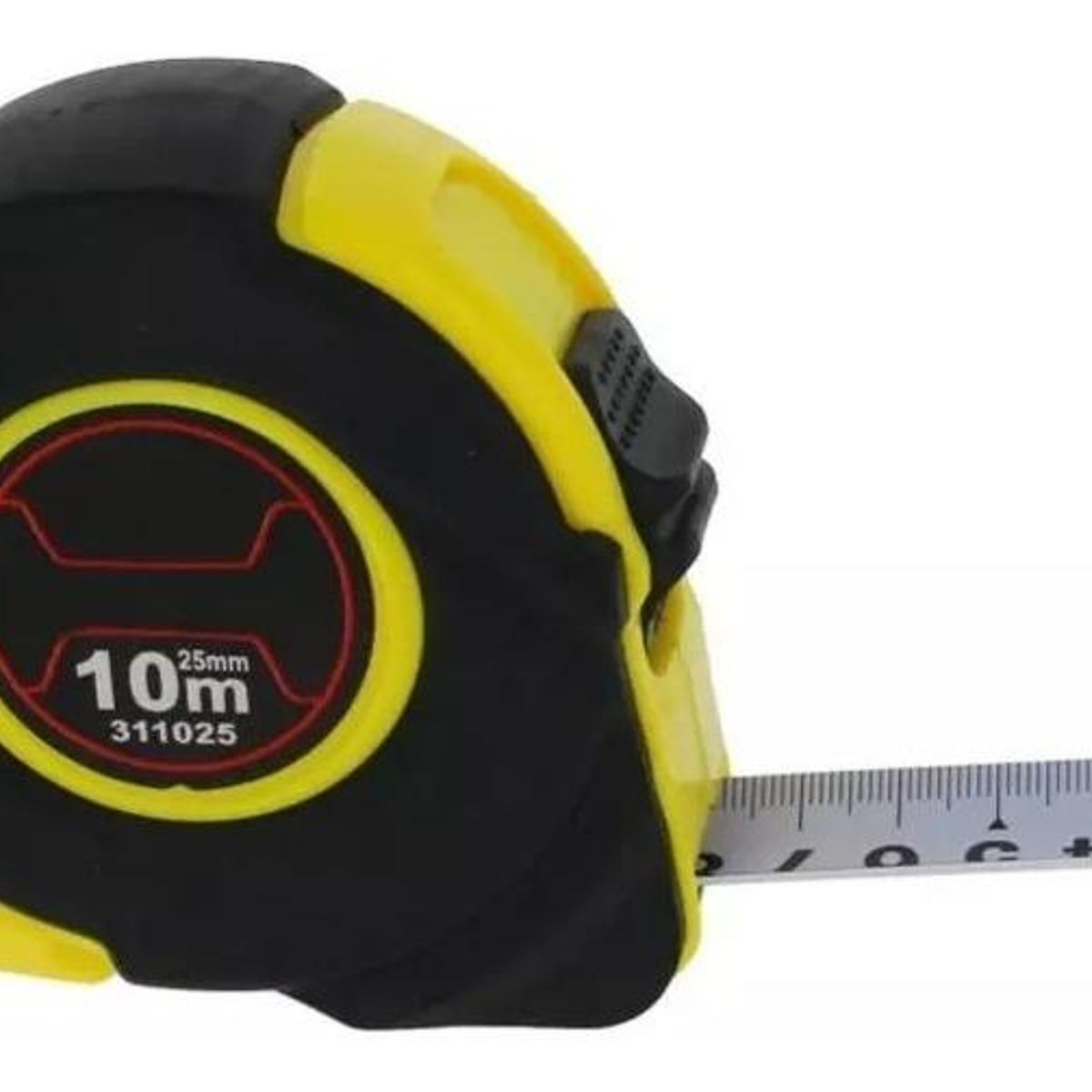 GENERICO - Cinta Métrica Retráctil de 10 Metros para Medición
