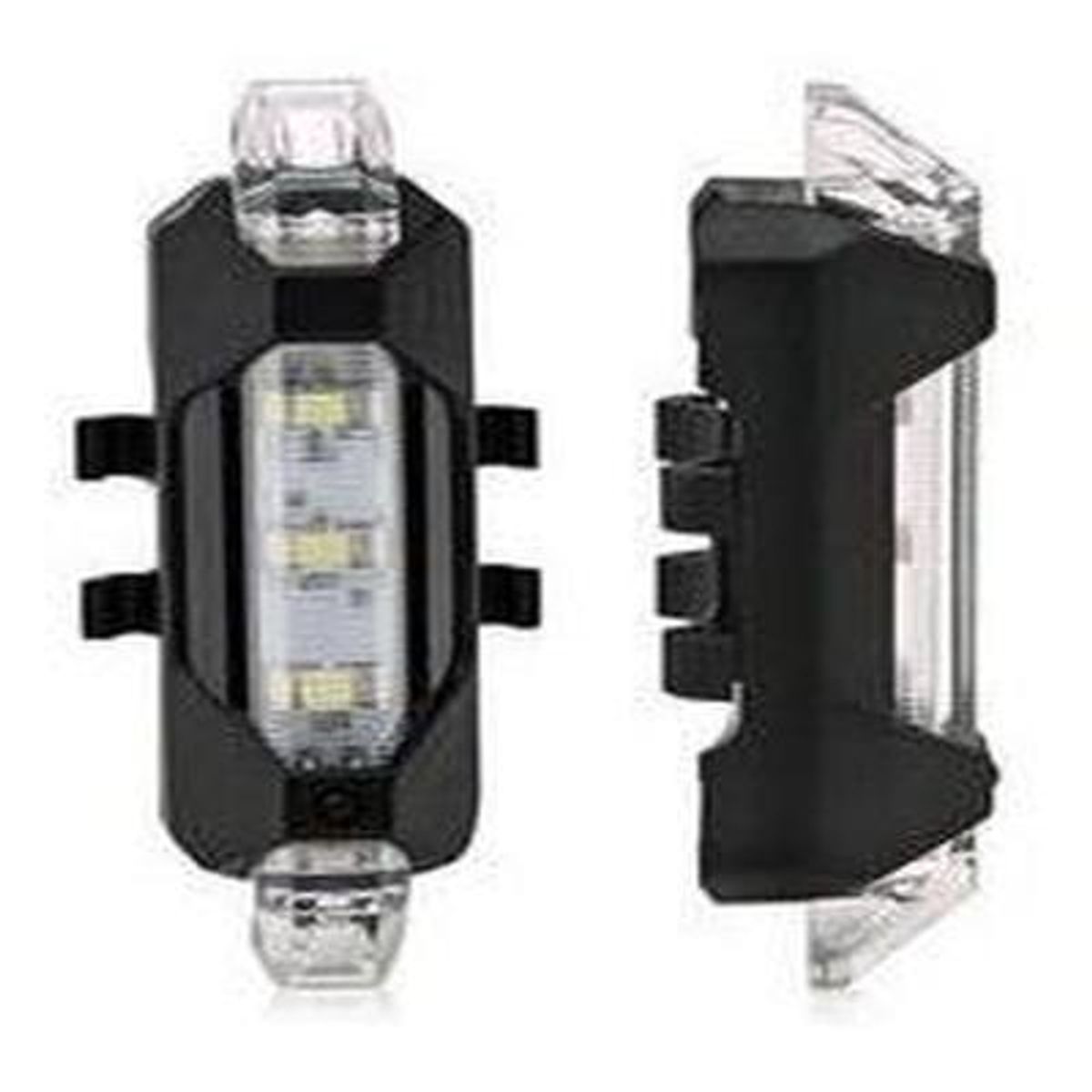 GENERICO - Pack de 2 Luces LED Recargables para Bicicleta Impermeables