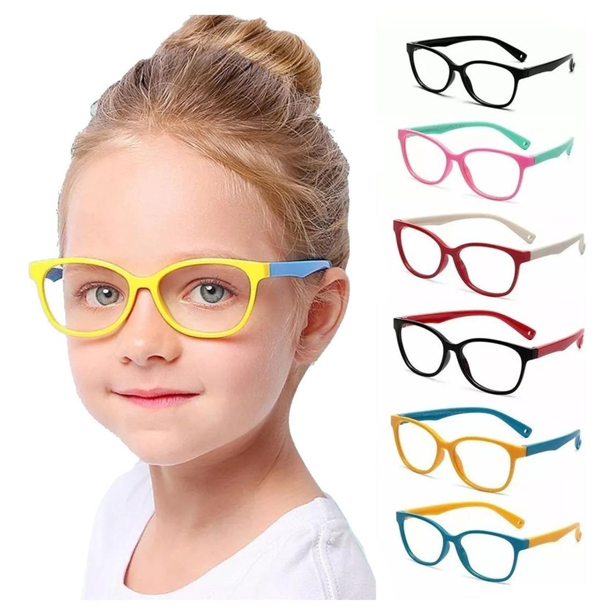 GENERICO - Gafas de Descanso UV400 para Niños con Filtro Luz Azul