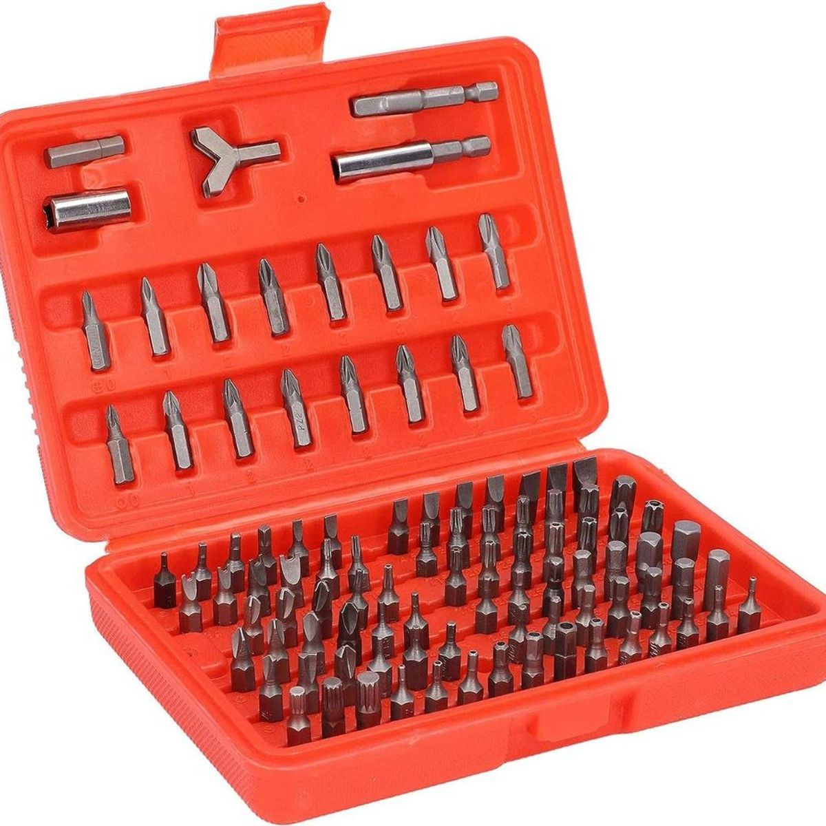 GENERICO - Juego de 100 Puntas de Destornillador de Seguridad