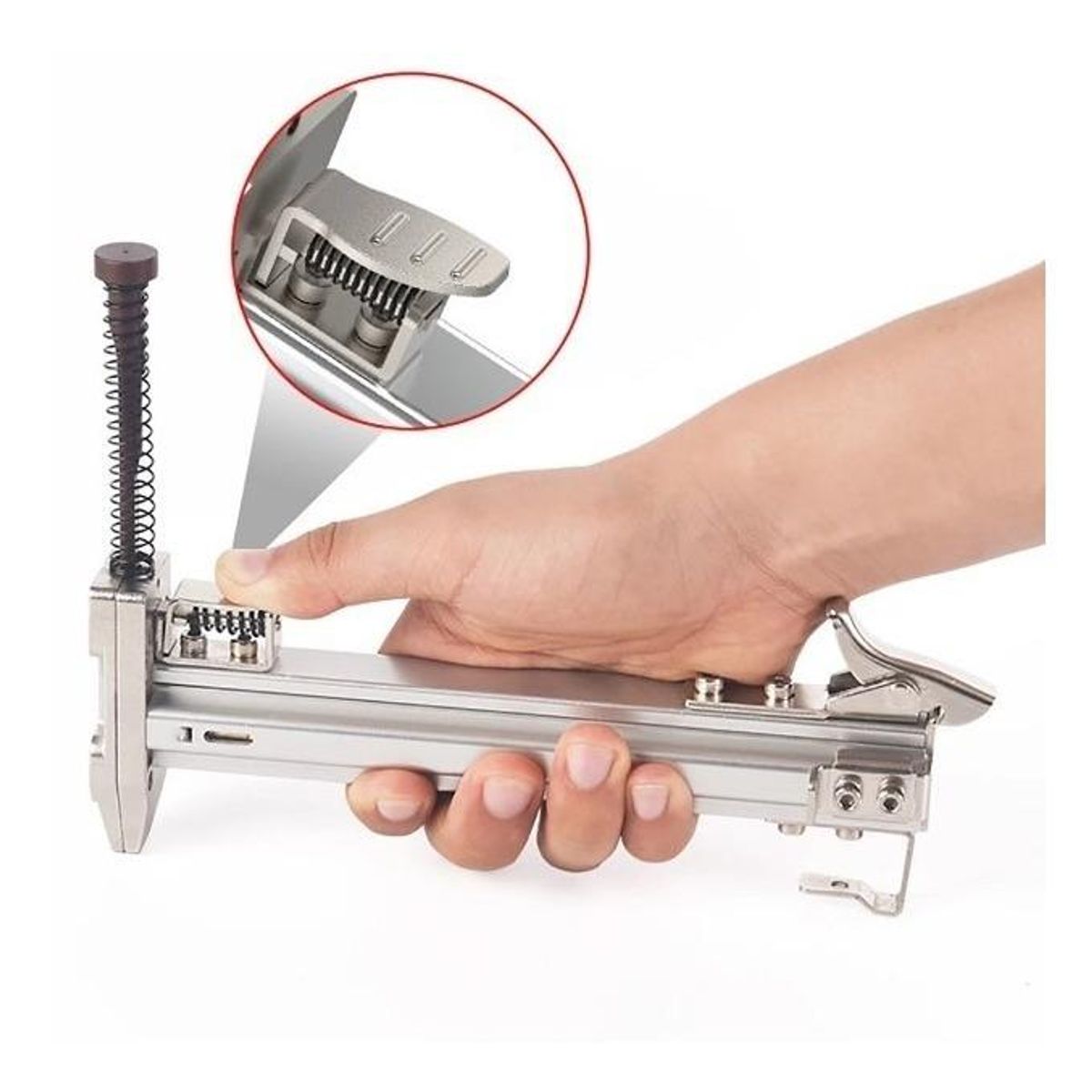 GENERICO - Herramienta Manual para Clavar con 400 Clavos