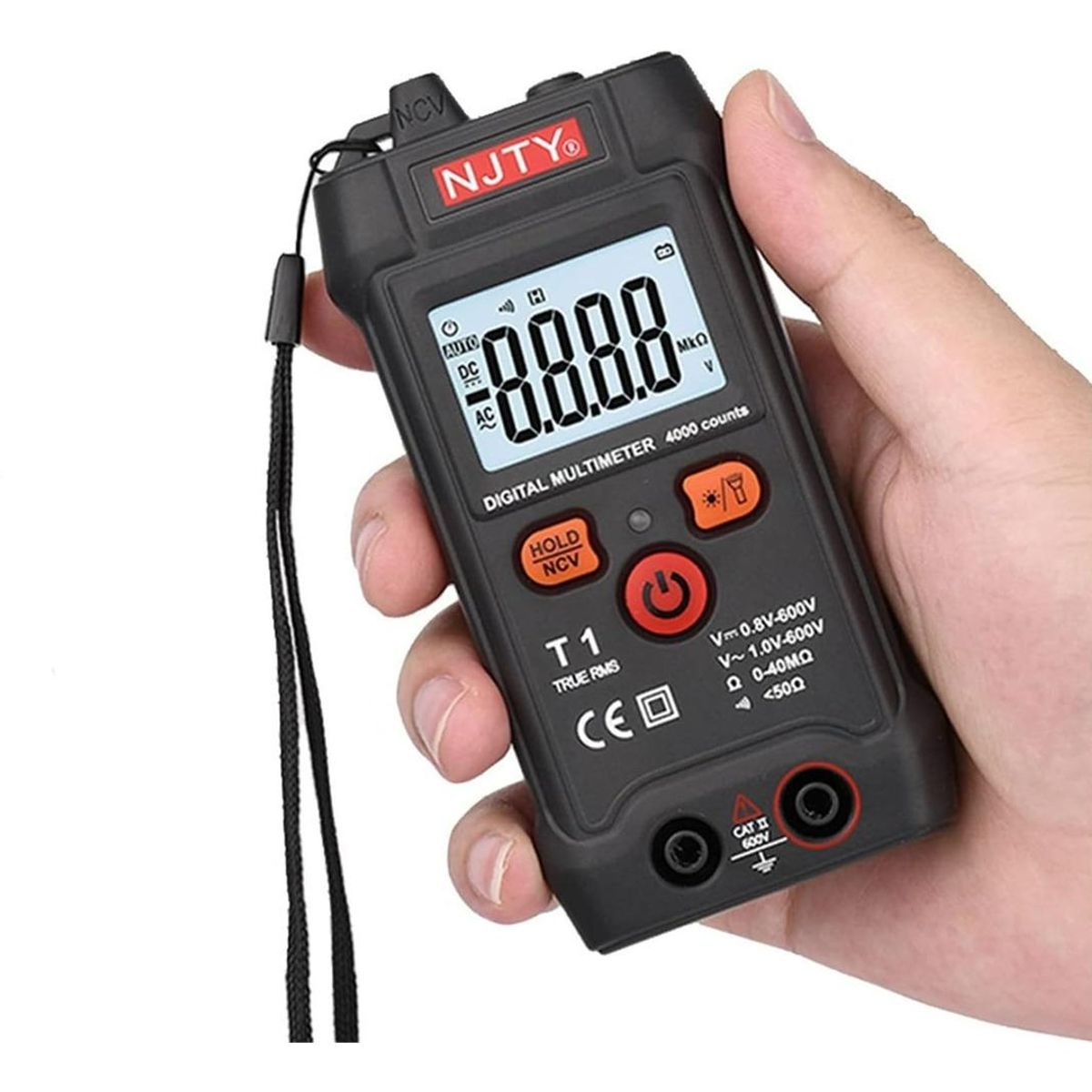 GENERICO - Multímetro Digital Inteligente para Voltaje y Amperaje