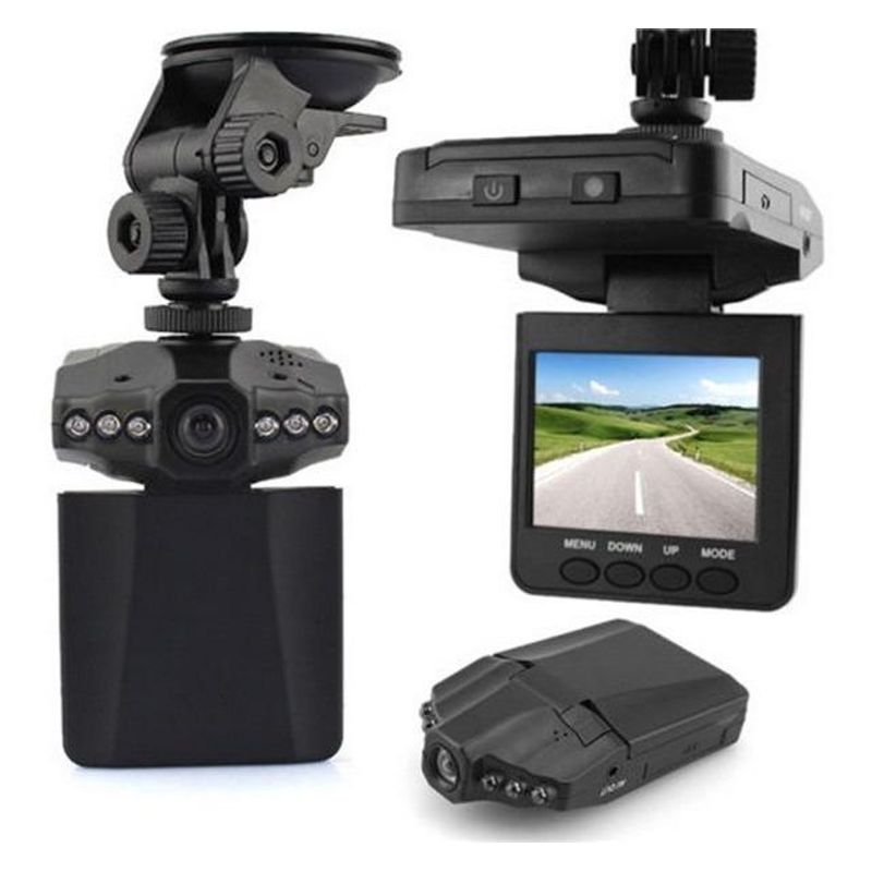 GENERICO - Cámara de Seguridad para Auto Dash HD con Pantalla LCD