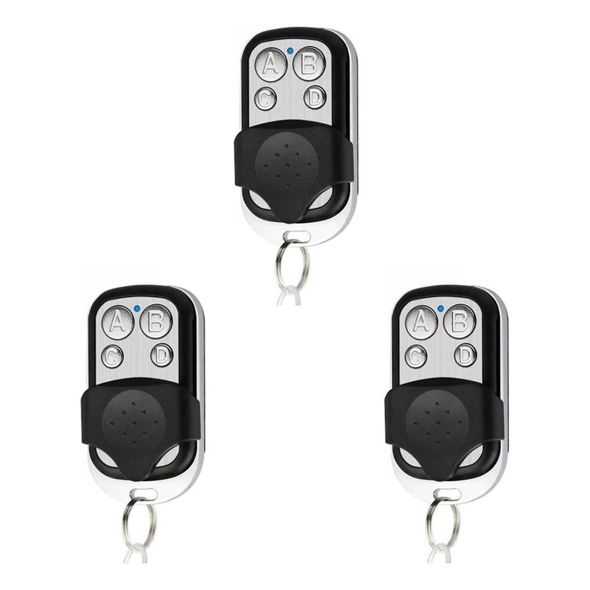 GENERICO - Pack de 3 Control Remoto Universal para Puertas de Garaje