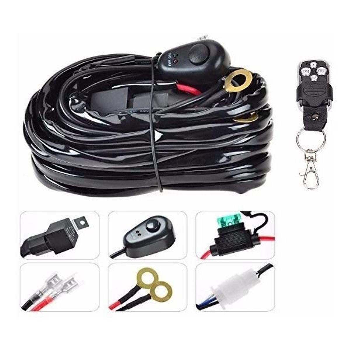 GENERICO - Kit de Cableado Universal para Control de Luces LED