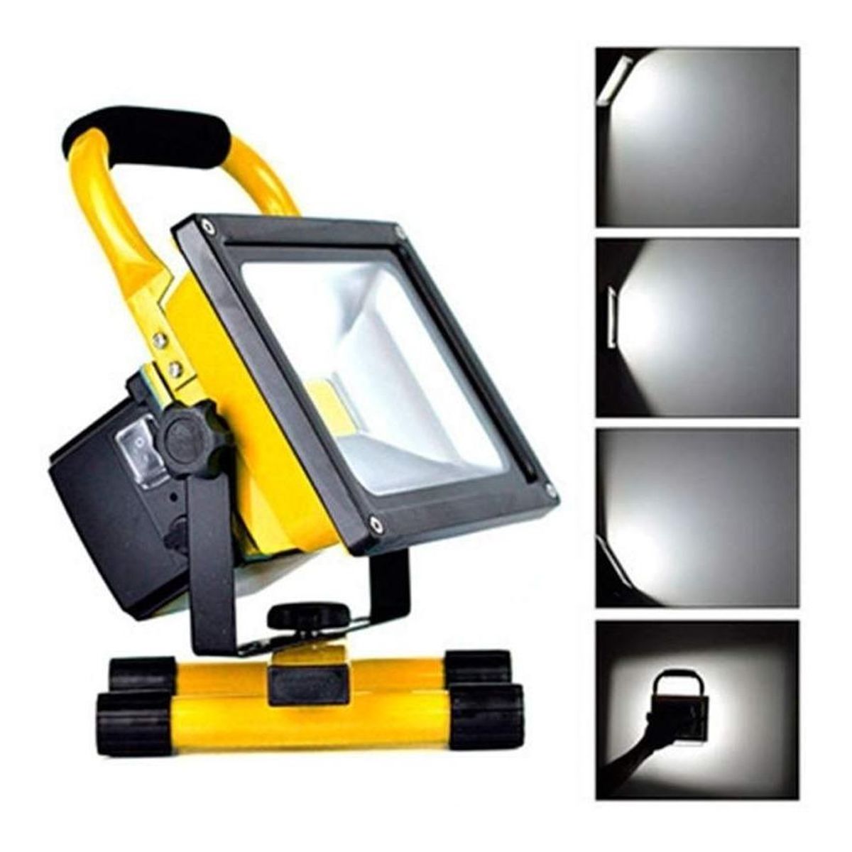 GENERICO - Foco LED Recargable 20W Resistente al Agua para Camping