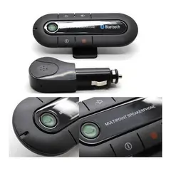 GENERICO - Manos Libres Bluetooth para Autos - Pack 2 Unidades