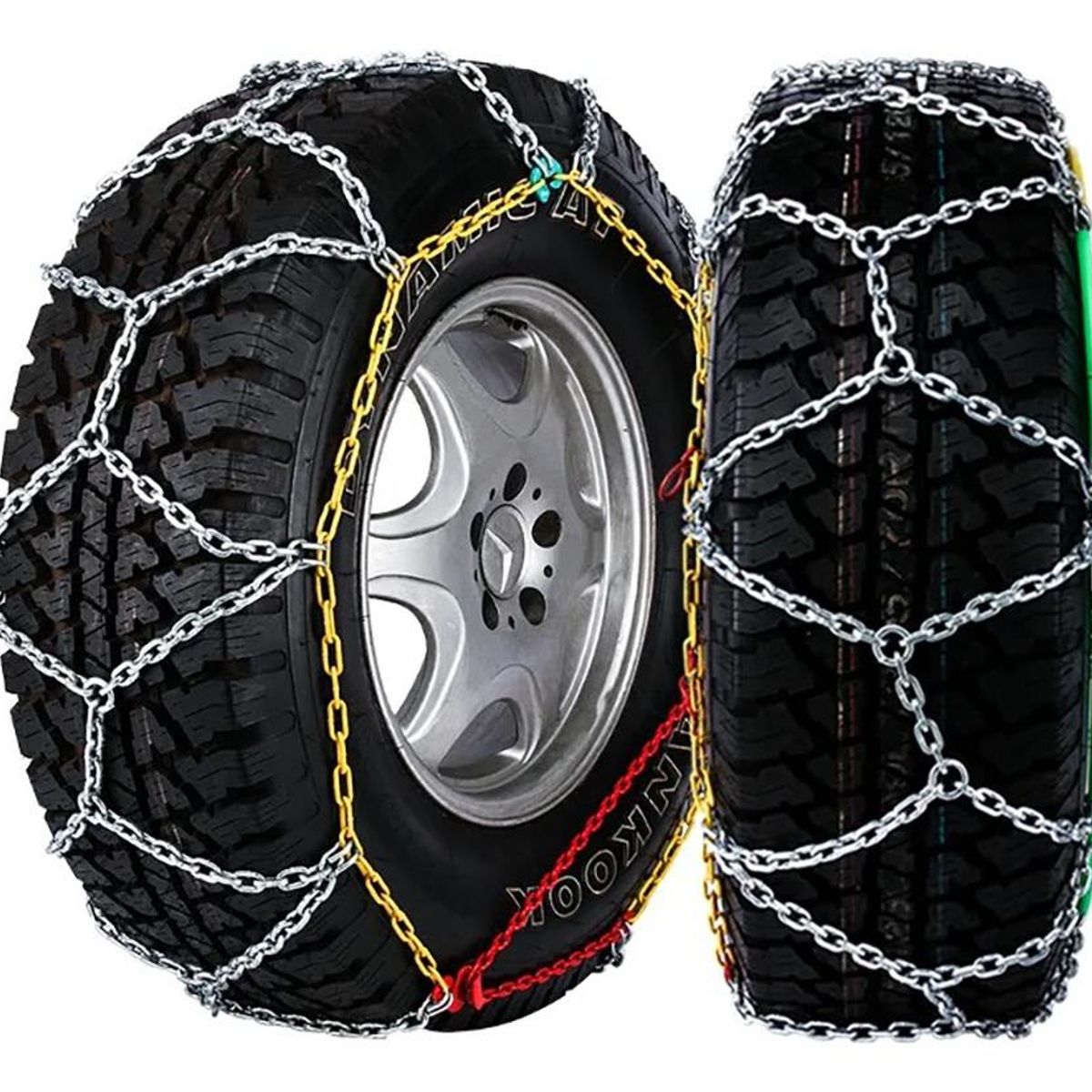 GENERICO - Cadena Antideslizante para Nieve y Barro 12mm