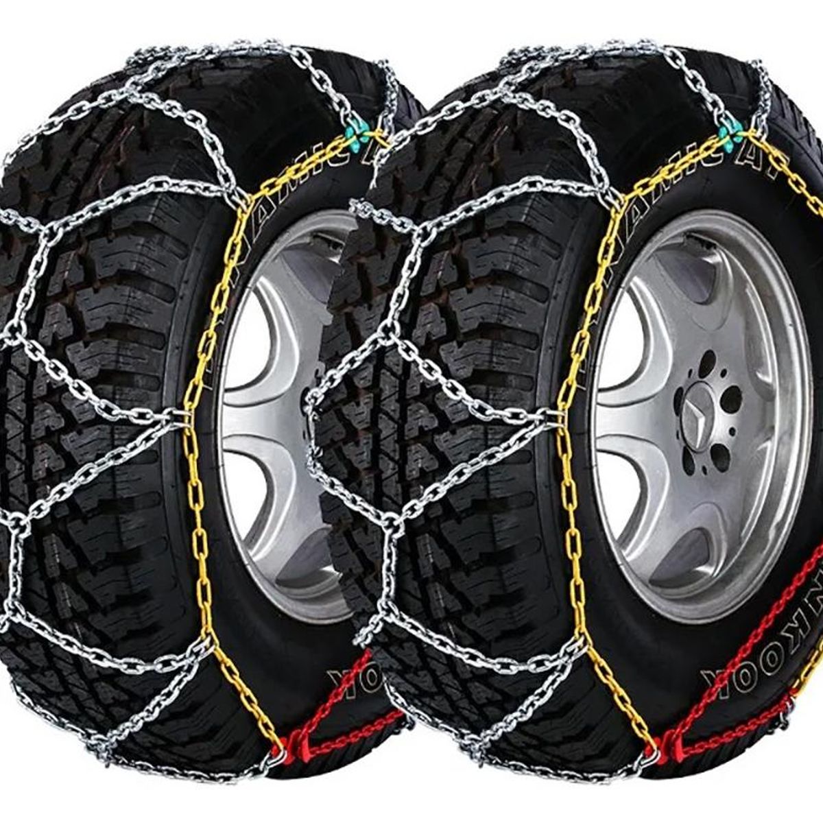 GENERICO - Cadena Antideslizante para Nieve y Barro 12mm