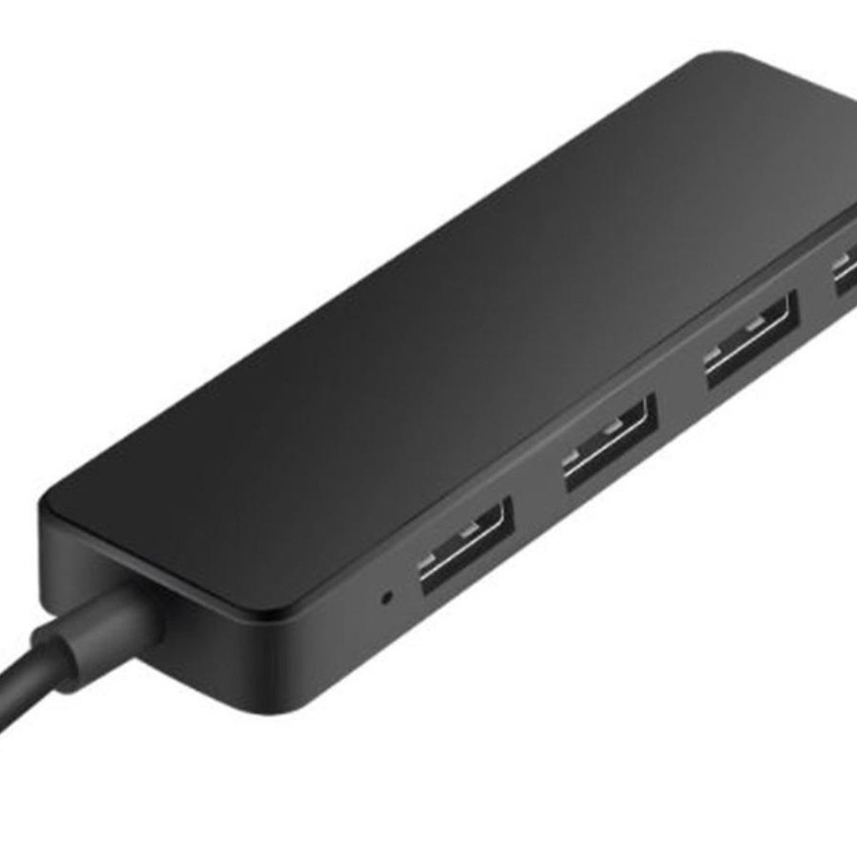 GENERICO - Concentrador USB 20 de 4 Puertos Ultra Delgado