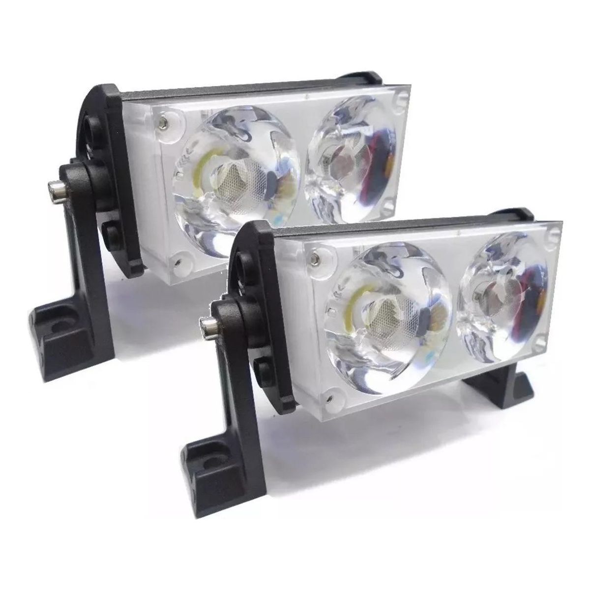 GENERICO - Pack de 2 Focos Neblineros LED 60W 4000 Lúmenes para Auto