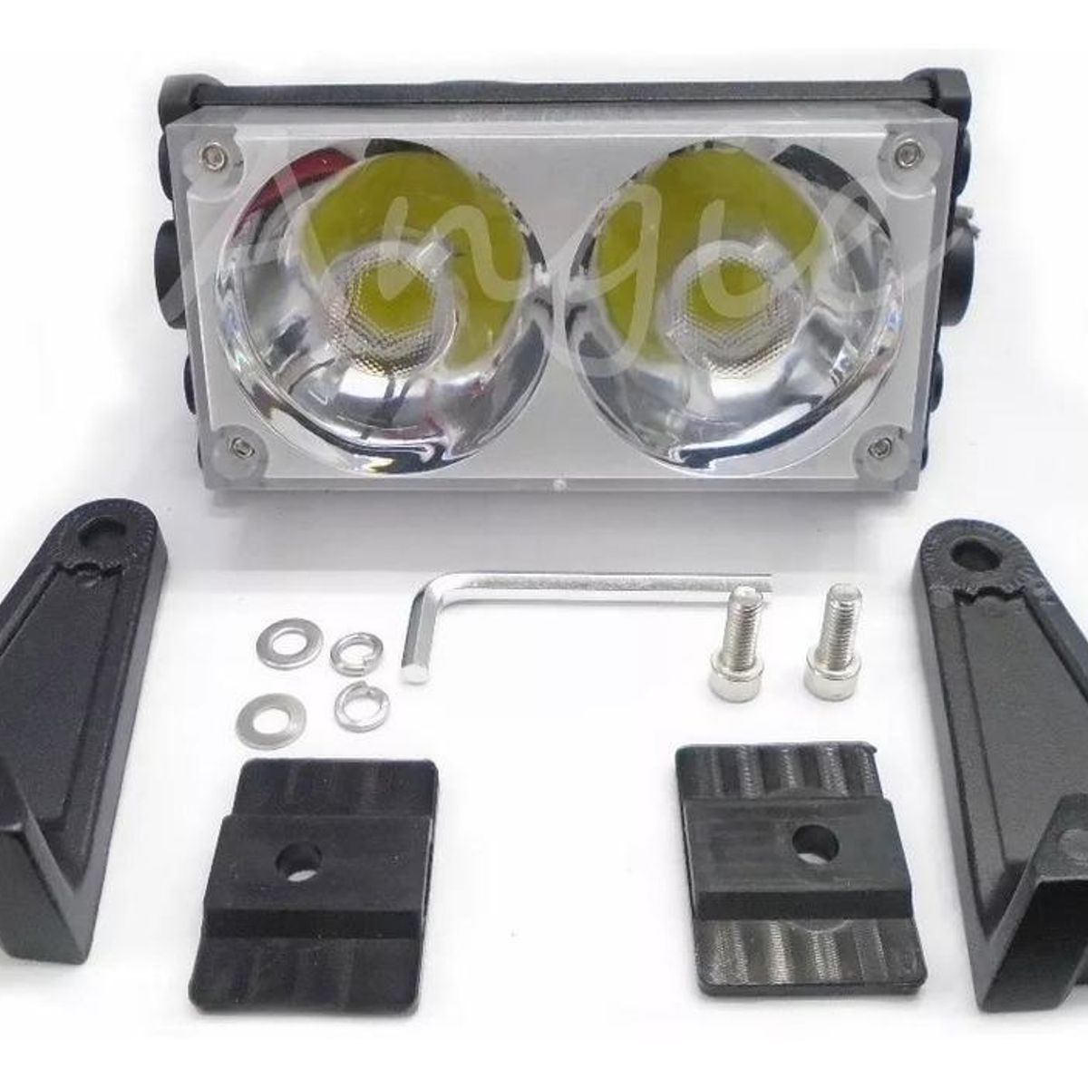 GENERICO - Pack de 2 Focos Neblineros LED 60W 4000 Lúmenes para Auto
