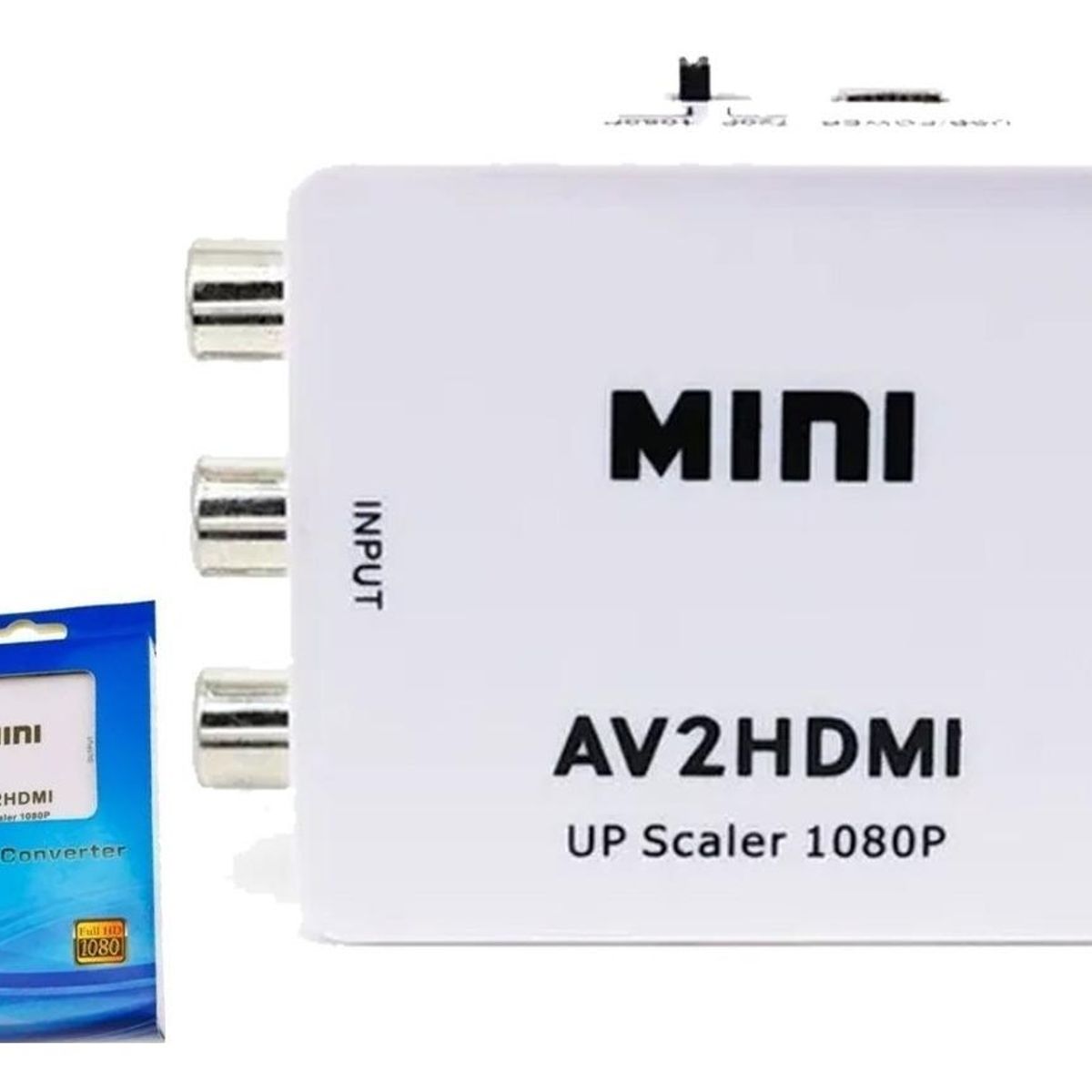 GENERICO - Adaptador RCA a HDMI Digital Conversor Análogo a Digital