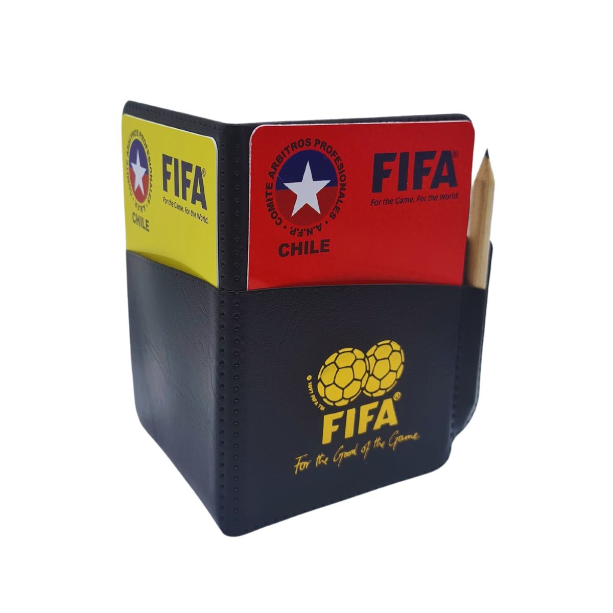 GENERICO - Tarjetas De Arbitro Con Planilla Y Funda Fútbol Fútbolito